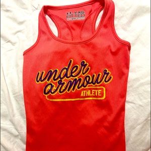 Girls under armour tank